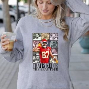 Travis Kelce The Eras Tour Graphic Design Sweatshirts, America Football Shirt